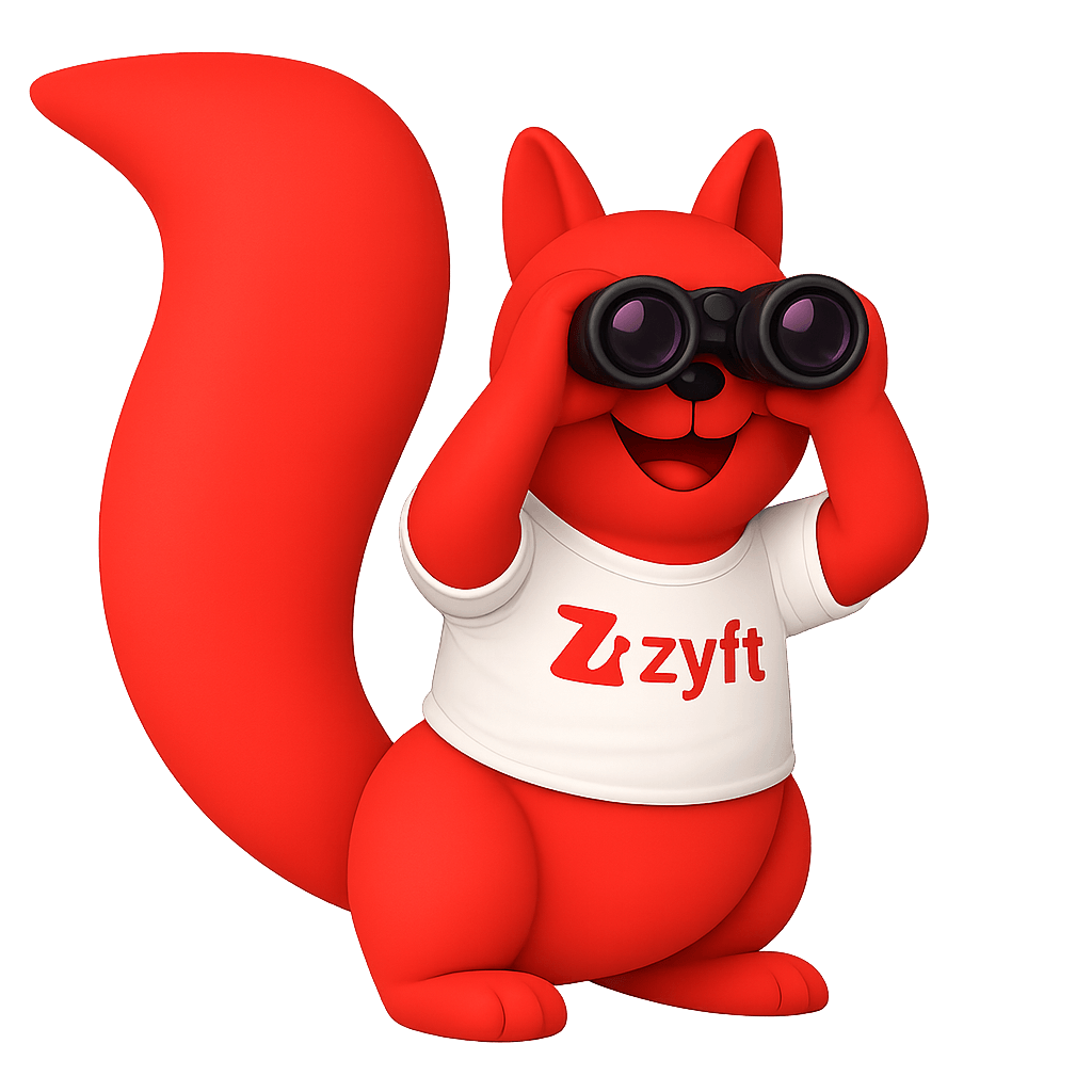 Squirrel with Binoculars